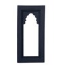 Wooden Carved Jharokha In Blue Colour