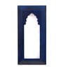 Wooden Carved Jharokha In Blue Colour
