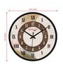 Black MDF Designer Modern Wall Clock