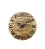 Rust MDF Designer Modern Wall Clock