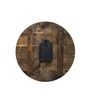 Rust MDF Designer Modern Wall Clock