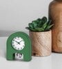 Wooden Desk Pendulum Wall Table Clock