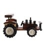 Wooden Farm Tractor Miniature Showpiece