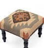 Wooden Foot Stool In Multi Colour