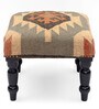 Wooden Foot Stool In Multi Colour
