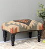 Wooden Foot Stool In Multi Colour