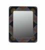 Grey Brass Wall Mirror