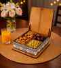 Rajwadi Wooden Handcrafted Dry Fruit Box (8" X 8")