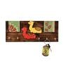 Wooden Handcrafted Fenerty Tribal Art Key Holder