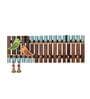 Wooden Handcrafted Delicea Tribal Art Key Holder