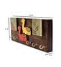 Wooden Handcrafted Fenerty Tribal Art Key Holder