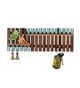 Wooden Handcrafted Delicea Tribal Art Key Holder