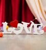 Wooden Heart Love Decorative Showpiece
