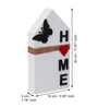 Wooden Home Heart Butterfly Decorative Showpiece Valentine Day Gift