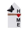 Wooden Home Heart Butterfly Decorative Showpiece Valentine Day Gift