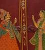 Mughalai Wooden Jharokha in Brown Finish