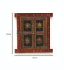 Wooden Jharokha In Brown