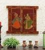 Mughalai Wooden Jharokha in Brown Finish