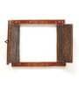 Mughalai Wooden Jharokha in Brown Finish