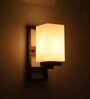 Aphro Metal Flush Mount Wall Light (Brown)