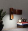 Aavyn Brown Metal LED Wall Lights