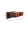 Carolie Brown Metal LED Wall Lights