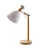 Wooden-Metalic Black Study Desk Lamp