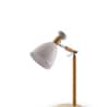 Wooden-Metalic Black Study Desk Lamp