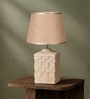 Wooden-Metalic Gray Study Desk Lamp
