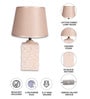 Wooden-Metalic Gray Study Desk Lamp