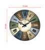 Bumpy Multicolour MDF Wall Clock
