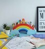 Rainbow Multicolour Engineered Wood Bookends
