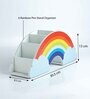 Rainbow Multicolour Engineered Wood Bookends