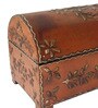 Wood Trinket Box In Multicolour