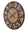 Wooden Numerical Wall Clock