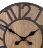 Wooden Numerical Wall Clock