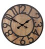 Wooden Numerical Wall Clock