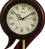 Brown Plastic Pendulum Clock