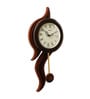 Brown Plastic Pendulum Clock
