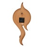 Brown Plastic Pendulum Clock