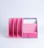 Wooden Pink Engineered Wood Bookends