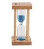 Wooden Square Four Pillar 1 Minute Sand Timer Showpiece