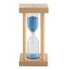 Wooden Square Four Pillar 3 Minutes Sand Timer Showpiece