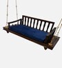 M- 40 Teak Wood Swing In Rosewood Finish