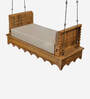 M-36 Teak Wood Swing In Natural Teak Finish Finish