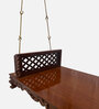 M-73 Teak Wood Swing In Rosewood Finish
