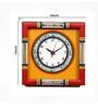 Red Sheesham Wood Wall Traditional Wall Clock