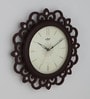 Eternal Wooden Traditional Wall Clock In Rosewood Finish