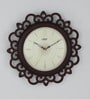 Eternal Wooden Traditional Wall Clock In Rosewood Finish