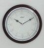 Eagle Wooden Wall Clock In Rosewood Finish